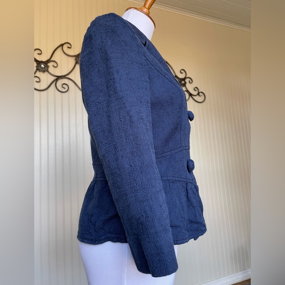 Valentino Roma Women’s Blue Jacket Size 42/6 - Picture 4 of 9